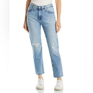 AG by Adriano Goldschmied Ex Boyfriend Slouchy High Rise Ankle Slim Jeans 25